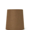 Eclipse keskikokoinen currynvarinen ruskea lampunvarjostin Ferm Livingilta