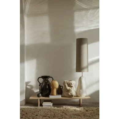 Eclipse korkea yksinkertainen hiekanvarinen lampunvarjostin Ferm Livingilta image