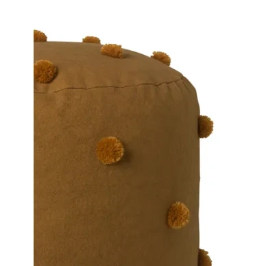 Dot Tufted Pouf ruskea rahi lahikuva Ferm Livingilta kuva