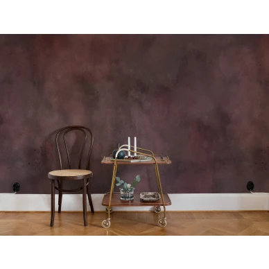 Color Clouds ruskea liila muraltapetti olohuoneeseen Rebel Wallsilta R13274 image