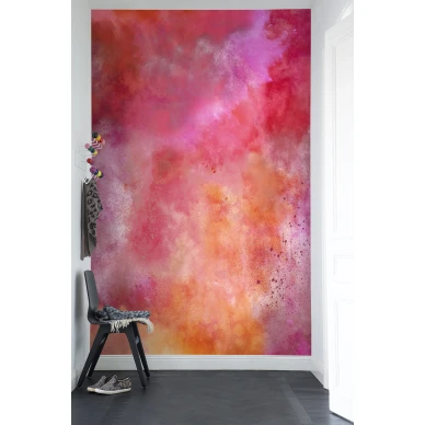 Color Clouds varikas roosa muraltapetti eteiseen Rebel Wallsilta R13272 image