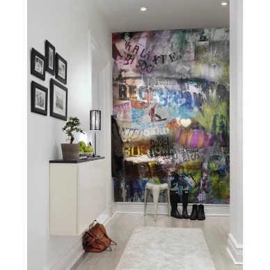 Street Art varikas graffititapetti eteiseen Rebel Wallsilta R10571 kuva