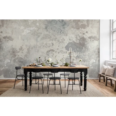 Fragments harmaa beige teollisuustyylinen muraltapetti keittioon Rebel Wallsilta R15471 image