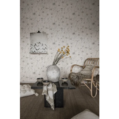 Olohuoneen kukkatapetti Sandbergilta pastellinvarinen Lo 226 18 kuva