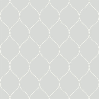 Espalier sininen valkoinen graafinen tapetti Littlephantilta 1535 kuva