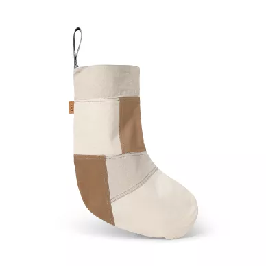 Tonal Christmas Stocking beige joulusukka Ferm Livingilta 1104264682 image