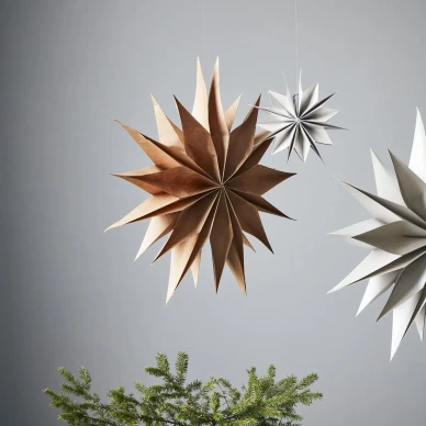 Star Capella kaunis ruskea paperitahti House Doctorilta 206120800 kuva