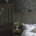 Sangfaglar musta lintutapetti makuuhuoneeseen Borastapeterilta 2057