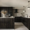 Anna beige kaislatapetti keittioon Sandbergilta S10110