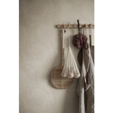 Evelina roosa lehtitapetti eteiseen Sandbergilta S10128 kuva