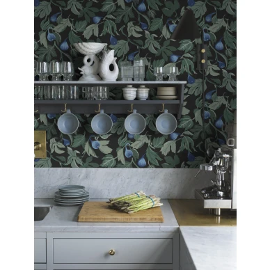 Figs musta tapetti keittioon Borastapeterilta 2060 image