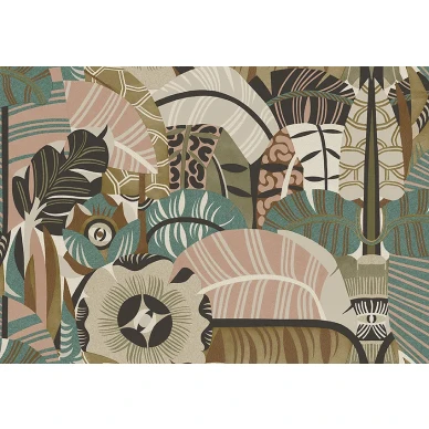 Hypnotic Safari monivarinen graafinen tapetti Borastapeterilta 2067 koko kuvio image