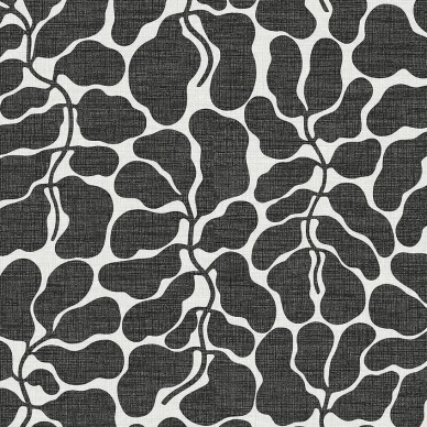 Borastapeter My Secret Garden tapetti musta valkoinen 4749 image