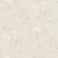 Doris beige kukkatapetti Borastapeterilta 7407