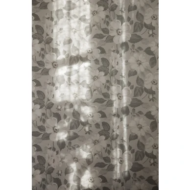 Alfred harmaa romanttinen kukkatapetti Borastapeterilta 7410 image