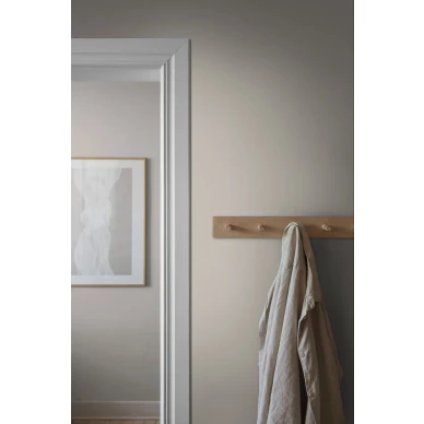 Yksivarinen beige tapetti Bror Borastapeterilta 7415 kuva