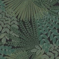 Velvet Leaves vihrea lehtitapetti Borastapeterilta 2263