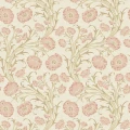Poppy Flow beige roosa kukkatapetti Borastapeterilta 2270