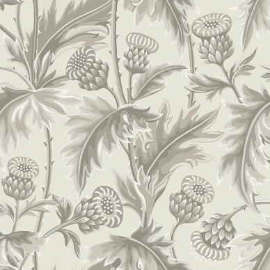 Treasured Thistle harmaa ohdaketapetti Borastapeterilta 2275 image