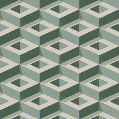 Boxes sininen vihrea geometrinen tapetti Borastapeterilta 2281 image