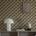 Kolmiulotteinen tapetti Boxes beige ruskea geometrinen kuvio Borastapeterilta 2280