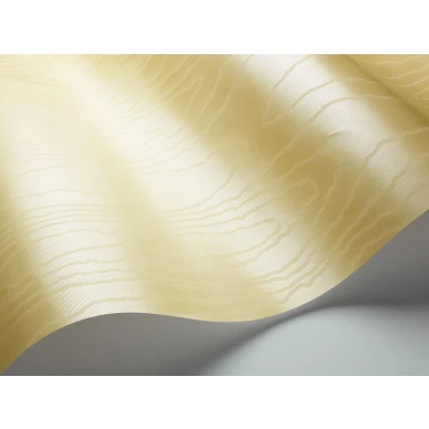 Kullankeltainen yksivarinen tapetti Watered Silk Cole Sonilta 106 1011 kuva