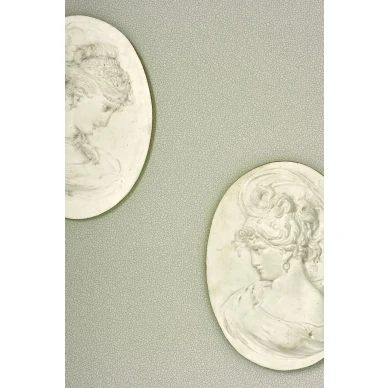 Olohuoneen vihrea tapetti Pebble Cole et Sonilta 106 2027 image