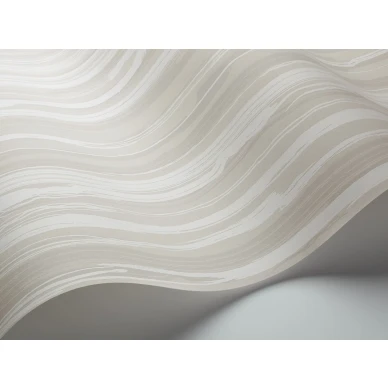 Beige raidallinen tapetti Cole et Sonilta Strand 107 7032 image