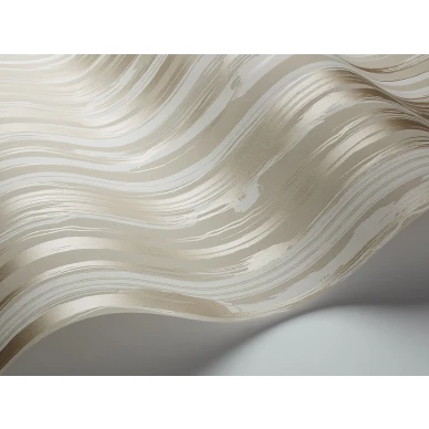 Beige raidallinen tapetti Cole et Sonilta Strand 107 7033 image