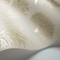 Beige kultainen korallitapetti Cole et Sonilta Seafern 107 2010