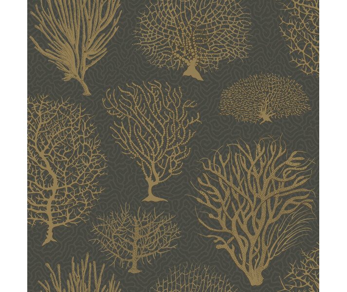 Seafern musta kultainen korallitapetti Cole et Sonilta 107 2006 kuva
