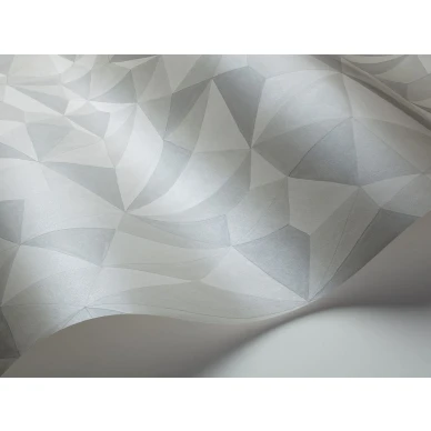 Harmaa geometrinen tapetti Cole et Sonilta Quartz 107 8040 image