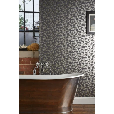 Kylpyhuoneen tapetti Cole et Sonilta ylellinen geometrinen Ingot 107 5026 kuva