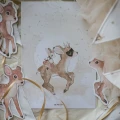 Lasten juliste Bonnies Roe Deer Mrs Mighettolta