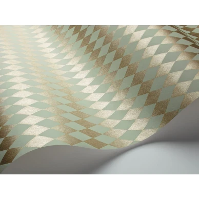Cole et Sonin kulta vihrea ruudullinen tapetti Titania 103 14061 kuva