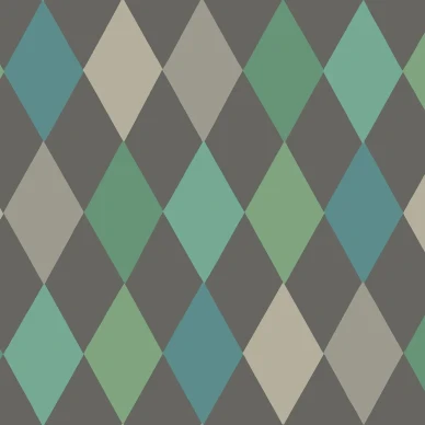 Punchinello vihrea ruudullinen tapetti Cole et Sonilta 103 2007 image