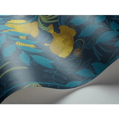 Cole et Sonin sininen kalatapetti Nautilus 103 4018 image