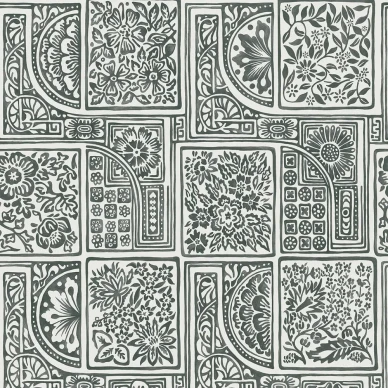 Bellini mustavalkoinen laattatapetti Cole et Sonilta 108 9046 kuva