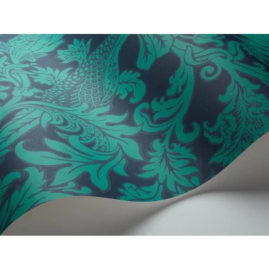 Cole et Sonin sinivihrea lintutapetti Balabina 108 1005 image