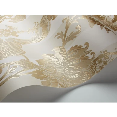 Cole et Sonin beige kulta lintutapetti Zerzura 113 8021 image