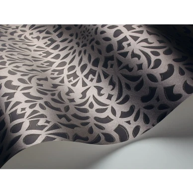 Cole et Sonin mustaharmaa graafinen tapetti Medina 113 7018 image