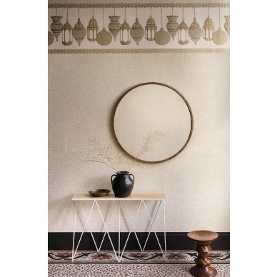 Ylellinen levea tapettiboordi olohuoneeseen Fez 113 6014 Cole et Sonilta kuva