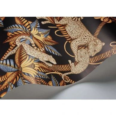 Satara oranssi musta elaintapetti Cole et Sonilta 119 3017 image