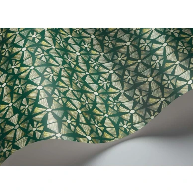 Cole et Sonin vihrea graafinen tapetti Kalahari 119 6030 kuva