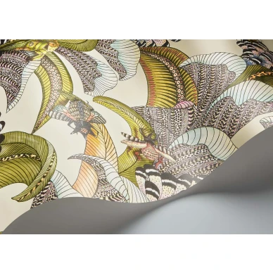 Hoopoe Leaves monivarinen lintutapetti Cole et Sonilta 119 1001 image