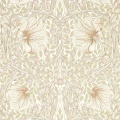 Pimpernel beige roosa kukkatapetti William Morrikselta 217064
