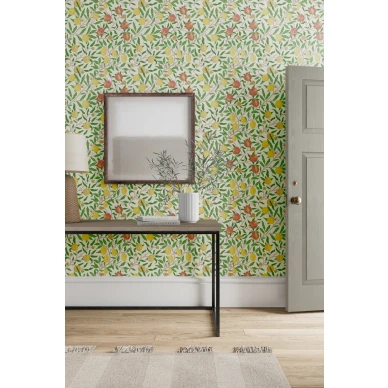 William Morris tapetti Fruit varikkaalla hedelmakuviolla 217086 image