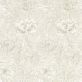 Chrysanthemum Toile beige roosa kukkatapetti William Morrikselta 217070