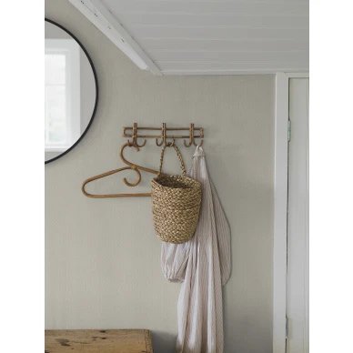 Eteisen tapetti Borasilta beigella ruutukuviolla Fredrika 3287 kuva