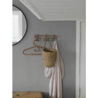 Eteisen tapetti Borasilta harmaalla ruutukuviolla Fredrika 3285 kuva